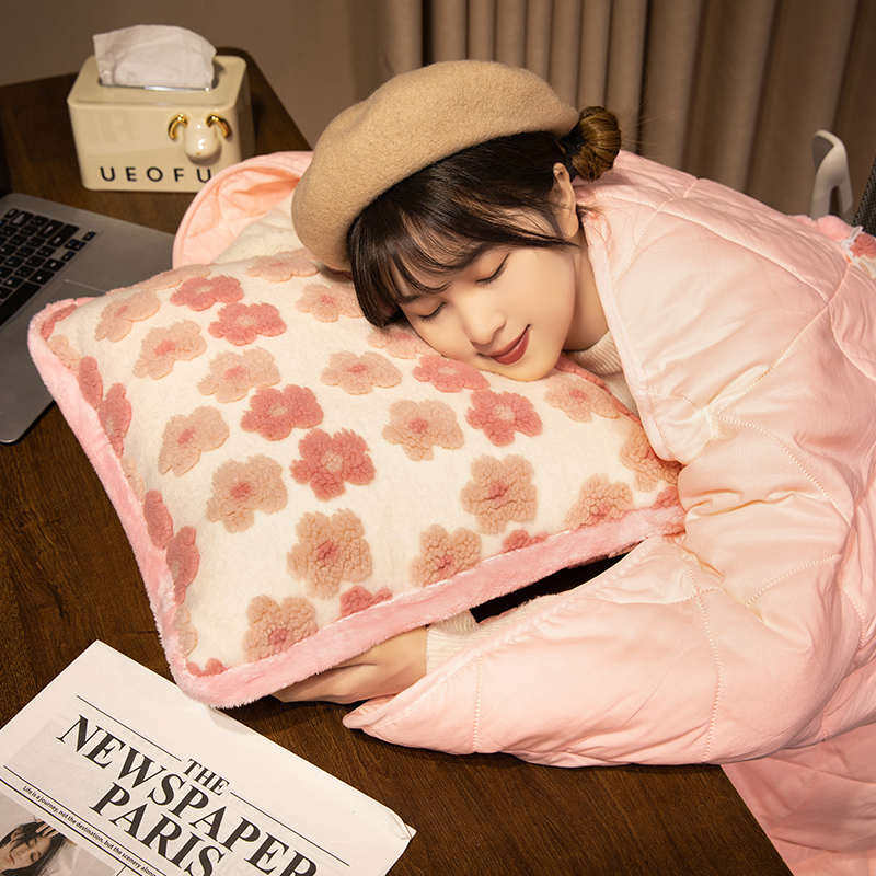 抱枕被子两用毯子二合一加厚办公室沙发靠枕午睡枕头汽车车载秋冬,居家布艺,抱枕被,淘宝优惠券,粉丝福利购,淘宝优惠卷