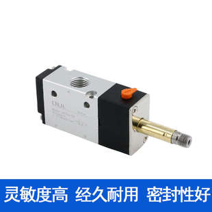 08亚德型气动电磁阀24v电子阀二位三通电磁控制阀220v气阀 3V210