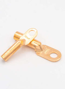 DT铜鼻子铜接头16/25/35/70/95/120/185/240平方紫铜线耳接线端子