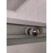 淋浴房移门滑轮老式 滑轮圆弧形浴室玻璃轨道轮子滚轮五金配件全套