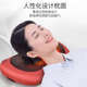 充电动颈椎按摩器颈部枕头肩部腰部背部靠垫多功能全身车载家用仪