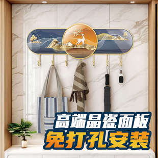 免打孔入户门挂衣钩墙上挂钩挂衣架创意衣服墙壁衣帽钩壁挂挂勾