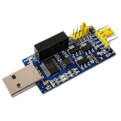 隔离USB转TTL/USB转串口5V3.3V2.5V1.8V光隔离串口FT232磁隔离