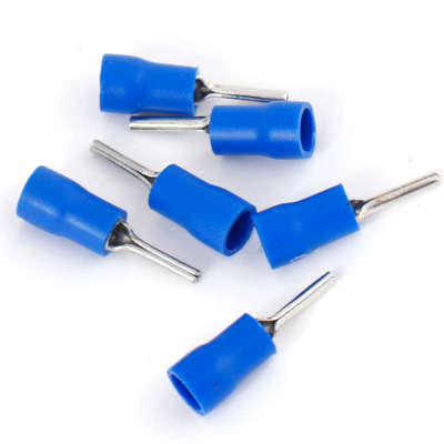 PTV针形预绝缘冷压端子1.25/2/5.5-10/12/13/18接线铜插针