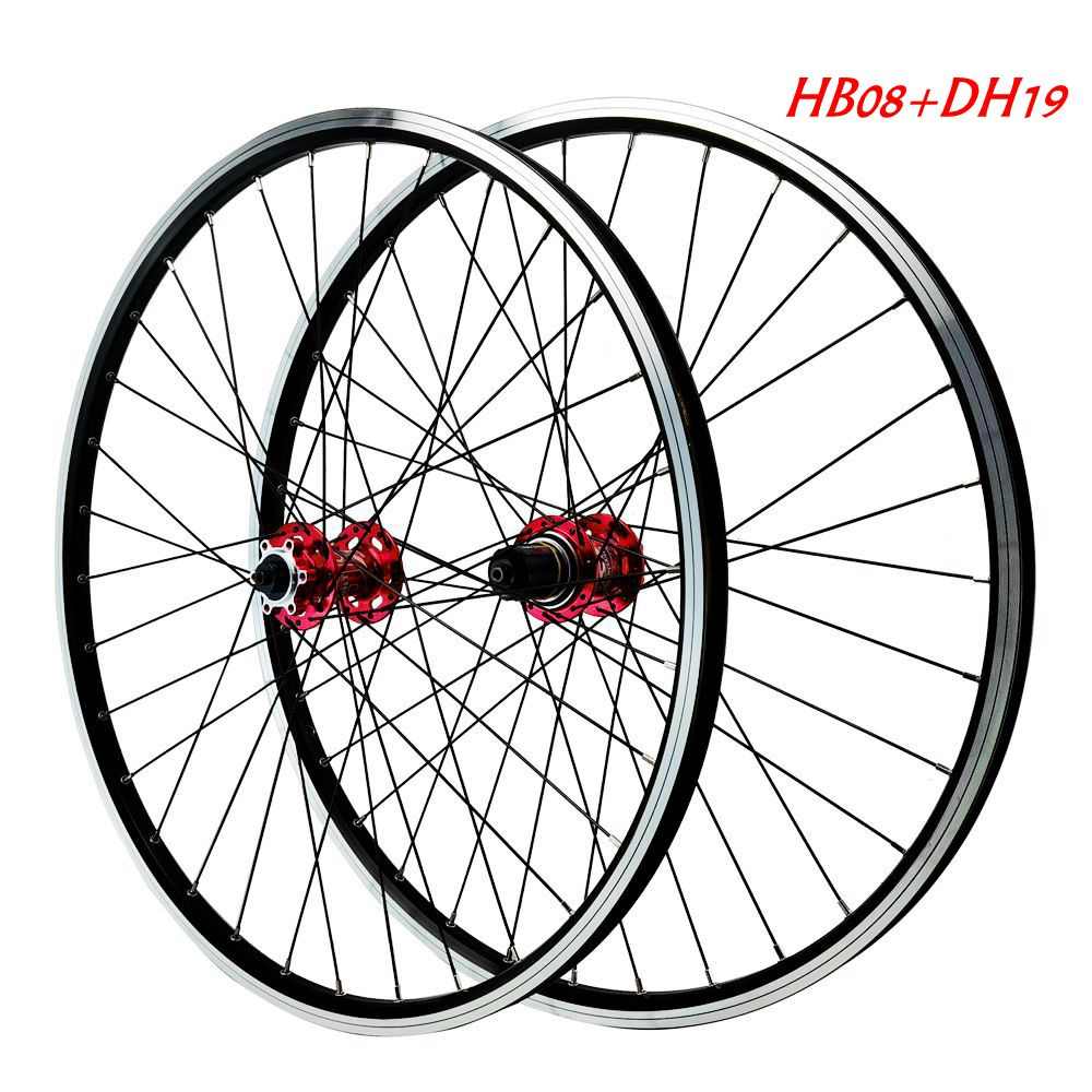 PASAK自行车轮组26/27.5/29寸六爪HG/XD塔基12S前二后四培林碟V刹