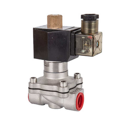 厂家供应4分不锈钢材质开式2W-15BK电磁阀常电磁阀二通两位