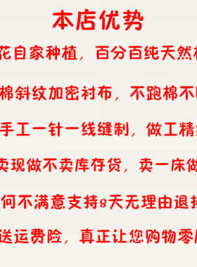 手工棉花被子单人双人学生婴儿童纯棉被芯春秋被冬被垫被褥子包邮