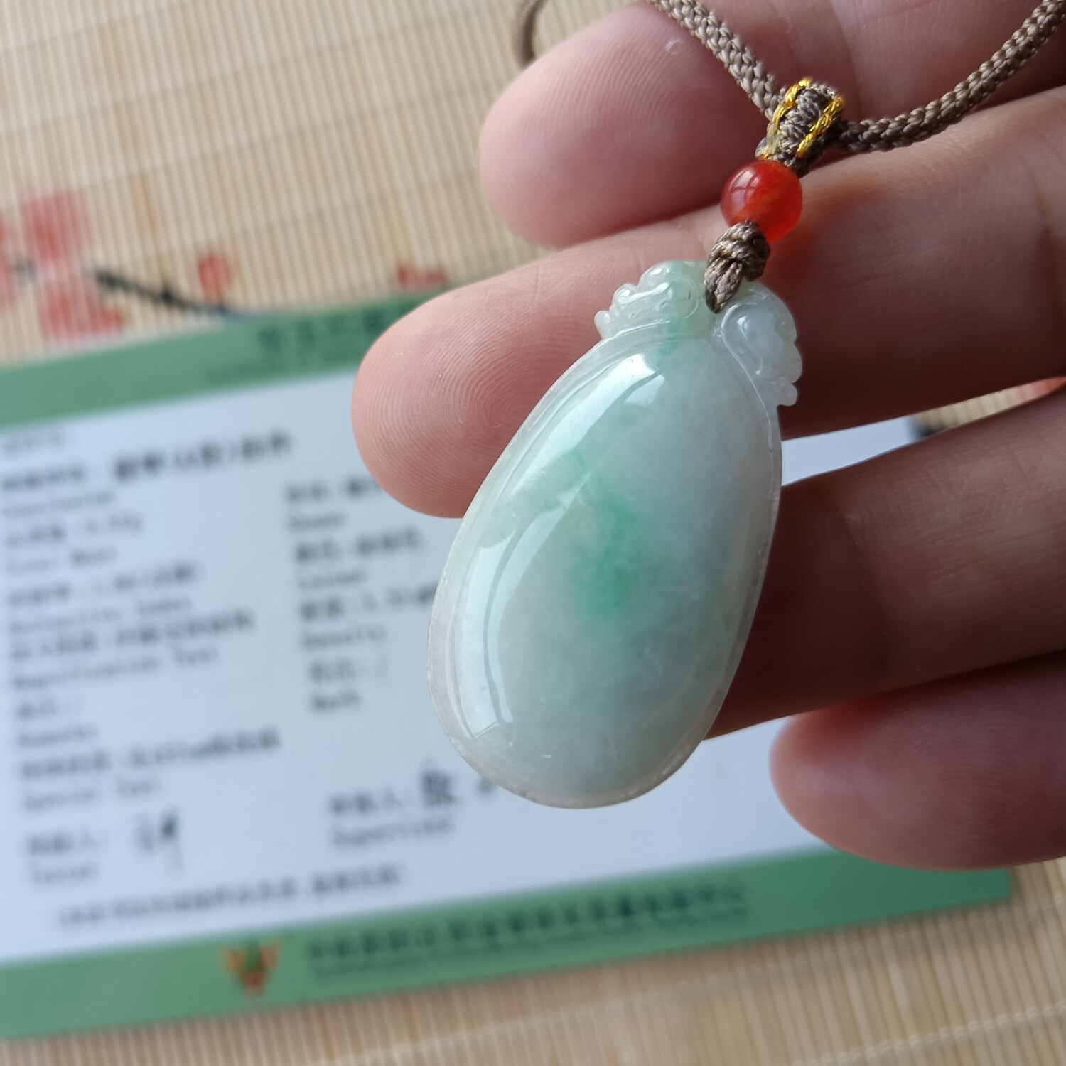 A货翡翠吊坠挂件项坠吊坠