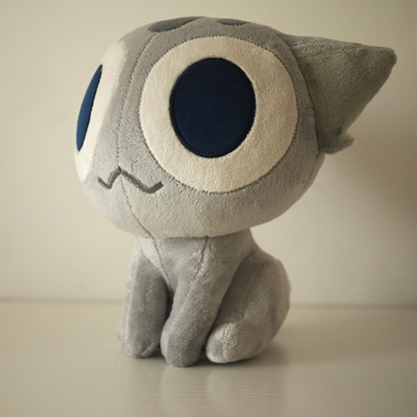 Official Genuine Luo black Plush Doll Black Gray cat doll Toys lovely new year giftin the Toy/Childs/Puzzle/Building block/Model , Plush Fabric Toys  category - from Buy2taobao.com to provide professional Taobao agent buy service