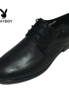 花花公子男鞋新款商务皮鞋英伦真皮正装男皮鞋8211A540060 540061