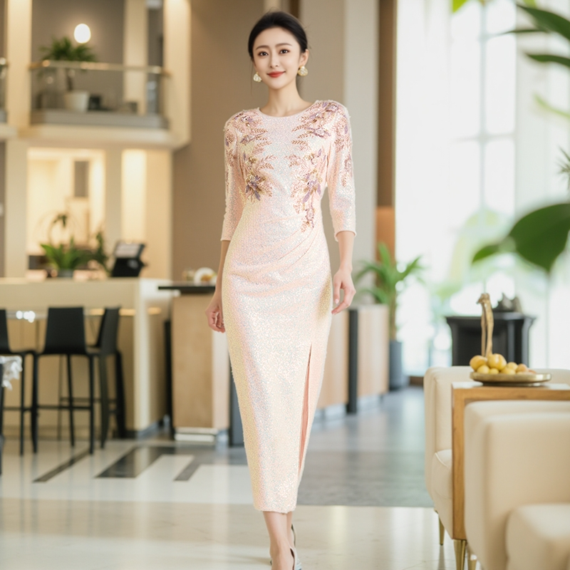 创意狐订婚礼服裙2025新款结婚当天新娘便装日常可穿女装连衣裙子