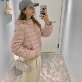 轻绒暖包 KERNEL COSMOS 云朵轻量感miu系连帽超柔保暖排骨羽绒服