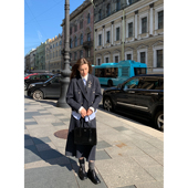 外套半裙套装 KERNEL 珍藏版 定制扣明线西装 COSMOS 彼得堡古董店