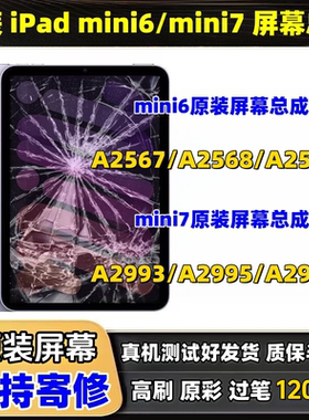 拆机原装Mini6/7屏幕总成a2993迷你6内外屏a2567a2568a2569显示屏
