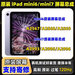 拆机原装Mini6/7屏幕总成a2993迷你6内外屏a2567a2568a2569显示屏