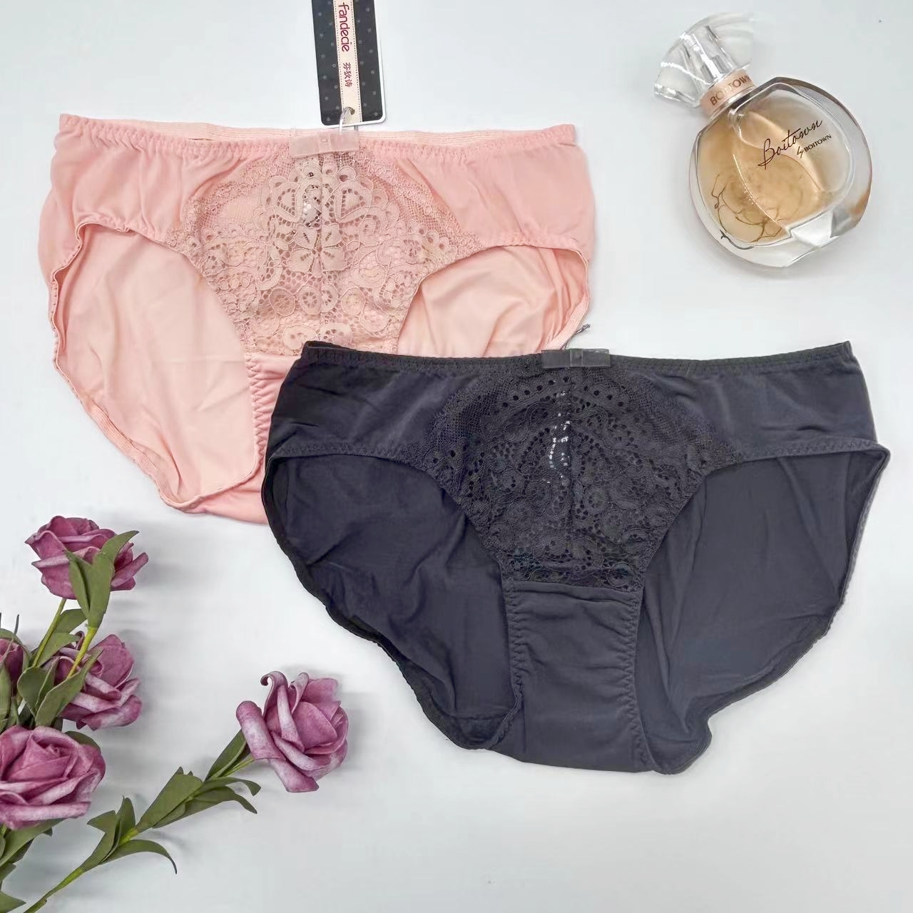 现货芬狄诗冰爽甜筒女士蕾丝镂空