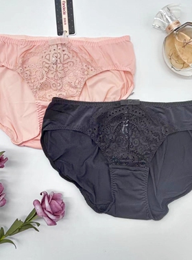 现货芬狄诗冰爽甜筒女士蕾丝镂空内裤性感舒适透气三角裤F23151