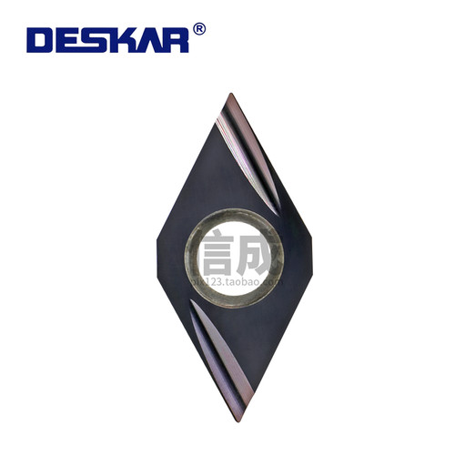 戴斯卡DESKAR数控精车内镗孔刀片DCGT11T304L-U LF6018合金不锈钢