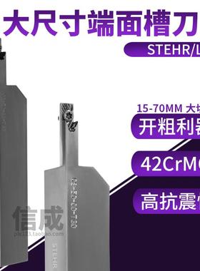大切深大尺寸端面槽刀杆STEHR/L系列正反圆弧数控刀片TIGER080508