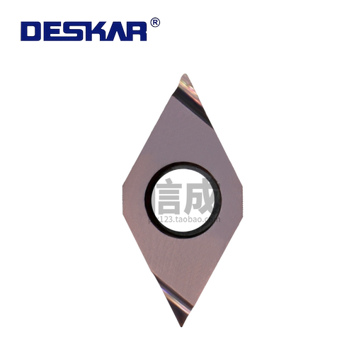 戴斯卡DESKAR数控精车内镗孔刀片DCGT11T304L-F LF6018不锈钢精磨