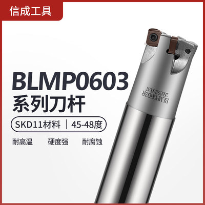 数控快进给内冷BLMP0603R双面刀杆粗加工BLMP0603R-MM刀片D25-40