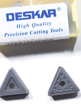 戴斯卡DESKAR数控铣刀片TPKN2204PDTR LF6018通用不锈钢三角形