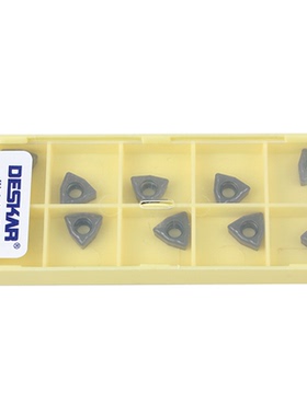 戴斯卡数控快速暴力U钻WCMT刀片WCMX040208-SF LF6018不锈钢桃型