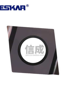 戴斯卡DESKAR数控精车镗孔内孔车刀片CCGT060204R-F LF6018钢件