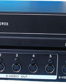 仝丽ASSDV0105 S-video S端子 视频 1分5 分配器 一分五 1进5出