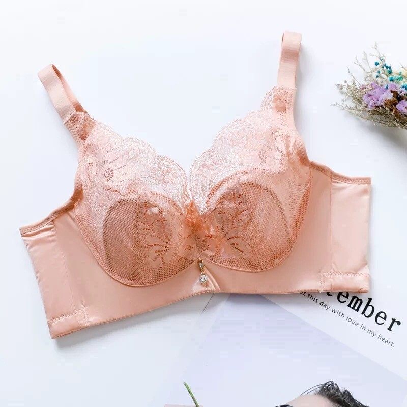 清仓 正品薄款兔耳朵C杯软钢圈托胸侧收副乳大胸显小性感时尚文胸