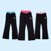 儿童舞蹈服春夏幼少儿舞蹈裤 儿童舞蹈裤 男女童舞蹈练功长裤 形体裤