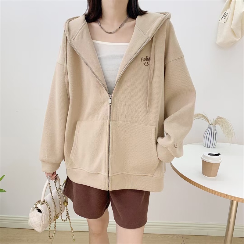 Bluetree蓝树HO笑脸开衫