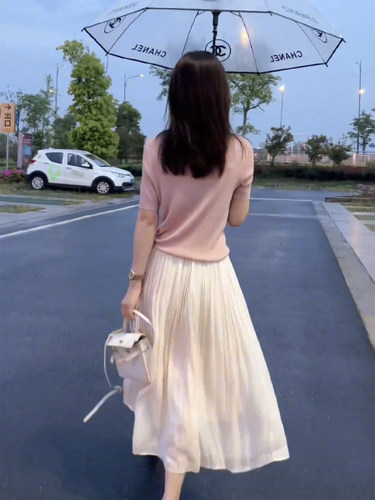 小个子长裙70cm流光纱裙半身裙