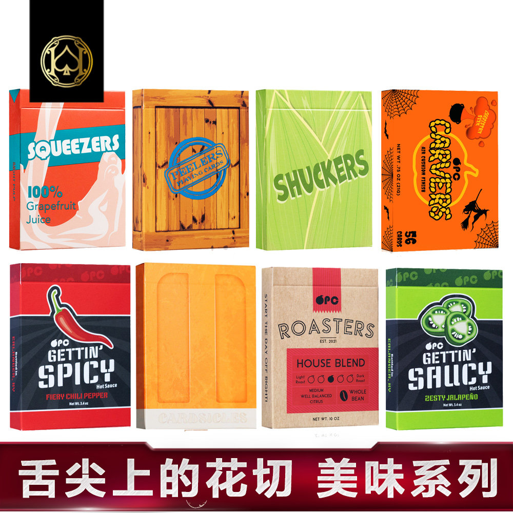 汇奇收藏花切扑克牌OPC水果香蕉果汁南瓜咖啡辣椒玉米橘子草莓,模玩/动漫/周边/娃圈三坑/桌游,扑克/德州/掼蛋/花切,淘宝优惠券,粉丝福利购,淘宝优惠卷