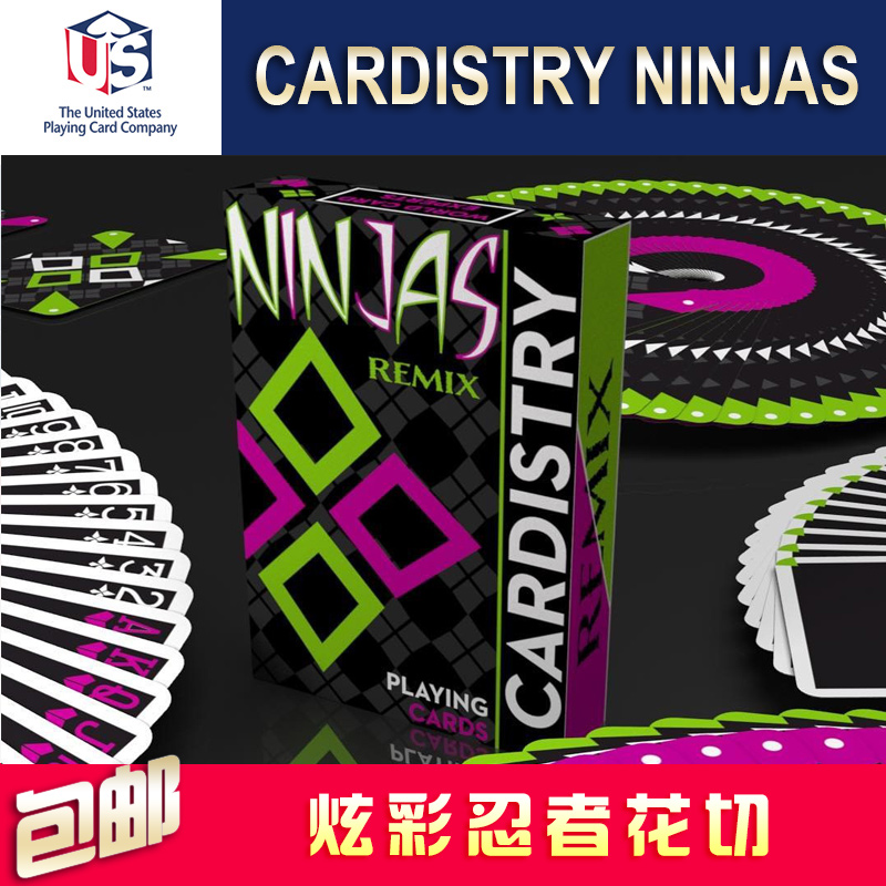 汇奇进口收藏忍者devoxcm扑克牌