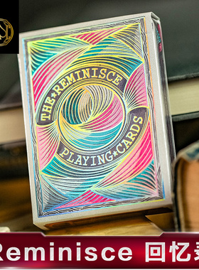 【ARK作品】汇奇收藏花切扑克牌Reminisce回忆录TCC镭射典藏纸牌