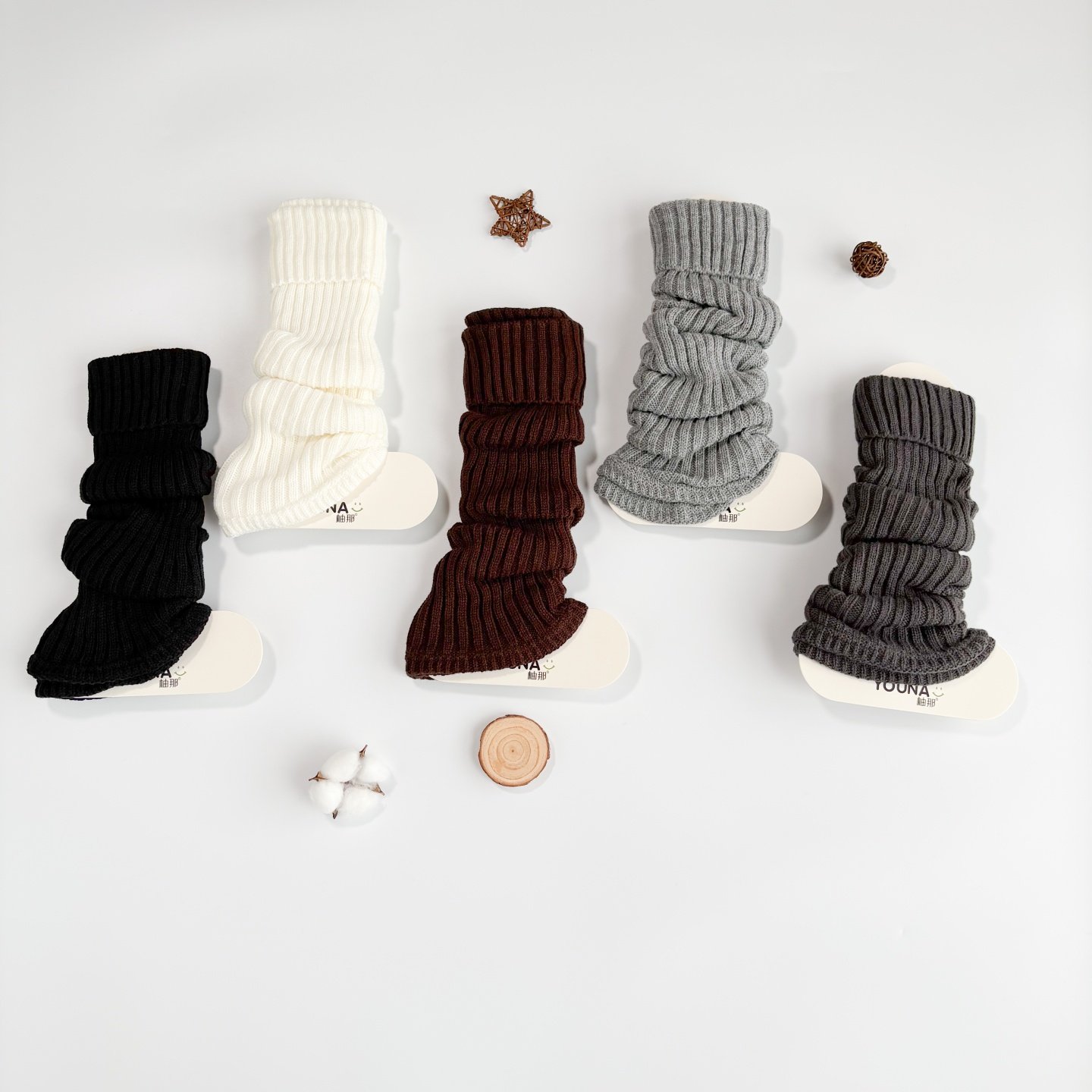 柚那韩系针织毛线小腿堆堆袜套女士冬季保暖加厚时尚气质腿套0941,女士内衣/男士内衣/家居服,长筒袜,淘宝优惠券,粉丝福利购,淘宝优惠卷