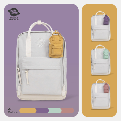 户外简约百搭双肩包大容量