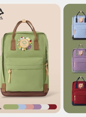 canvasrepublic帆布共和国双肩包女旅行包户外出行国风双肩背包