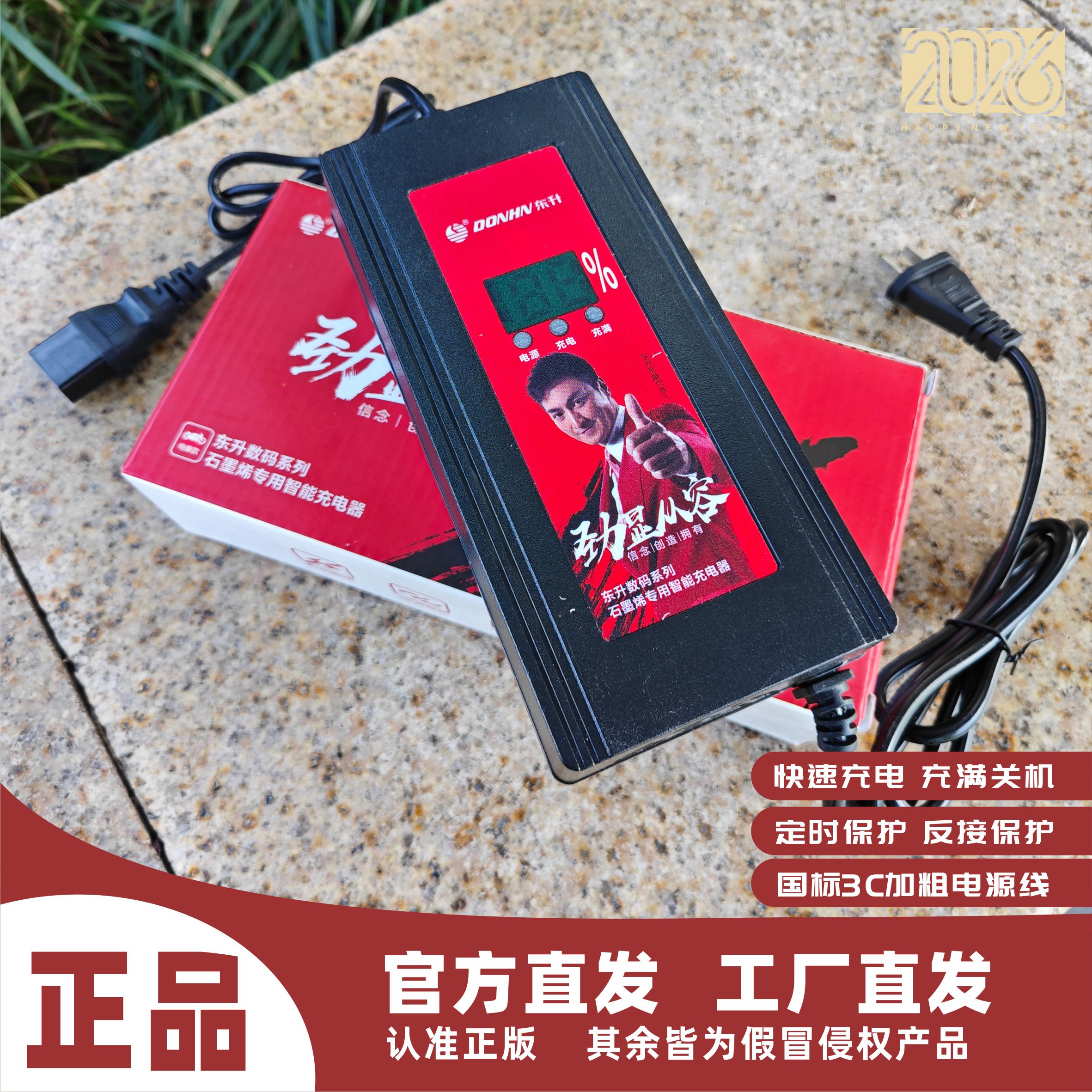 东升充电器48V60V72V数显智能