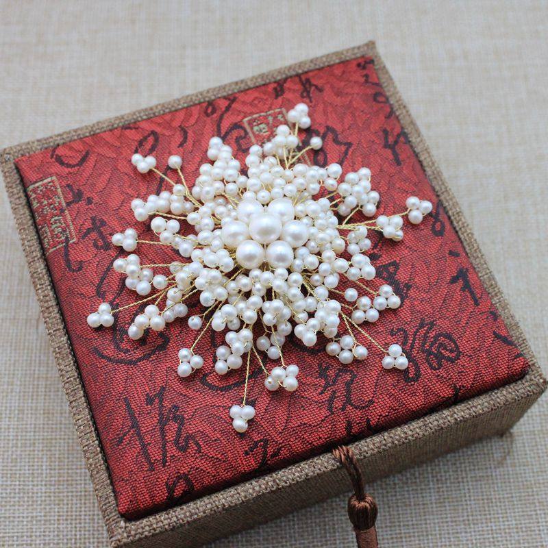 Broche femme en Nacre - Ref 1187160 Image 1