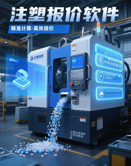 注塑件报价软件，精准计算高效报价，一键生成完整报价单