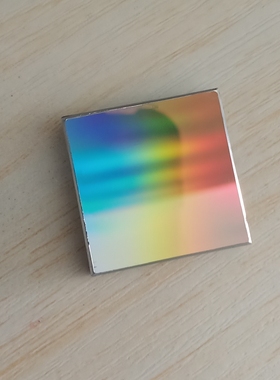 平面衍射光栅25*25*6mm,刻线1200,闪耀波长500nm/640nm