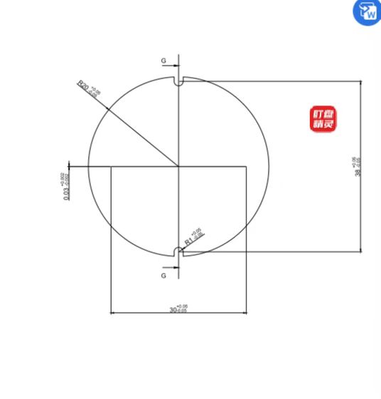石英狭缝外径40x3mm，狭缝30mmx25μm
