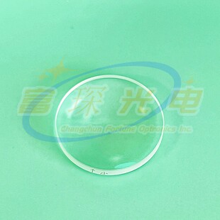 紫外石英双凸透镜 D47mm F=132 mm， AR@1060-1090NM,R≤0.1%