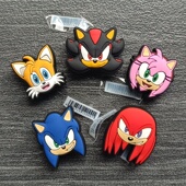 Crocs鞋 子智必星饰品 花配件 鞋 新款 卡骆驰鞋 洞洞鞋 扣 刺猬索尼克