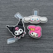 Crocs卡骆驰鞋 库洛米 扣配饰智必星洞洞鞋 新款 鞋 花 美乐蒂 玉桂狗