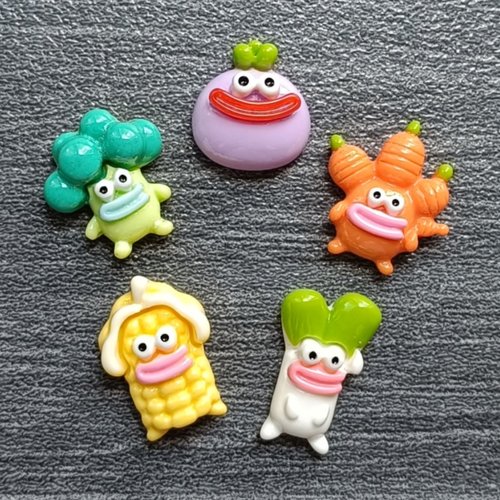 crocs洞洞鞋鞋扣配饰搞怪蔬菜