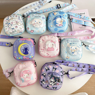 NUOPAISI适用富士拍立得mini12相机收纳包斜挎绳便携7+/8/9/11/12/99/90卡通盒