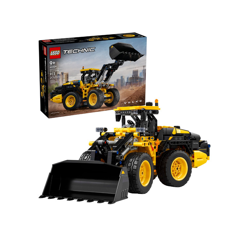乐高机械组系列42209沃尔沃L120电动轮式装载机男女孩拼搭积木